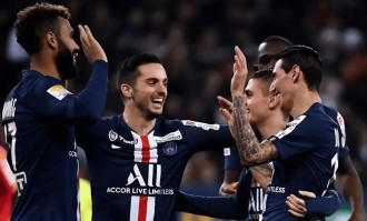 法甲：摩纳哥VS巴黎圣日尔曼