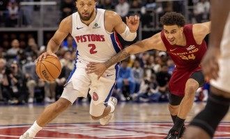 米切尔35分阿伦20+7 骑士轻取活塞迎三连胜